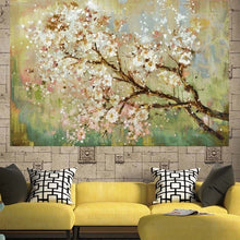 Load image into Gallery viewer, Abstract Oil Painting - White Flower
